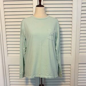 Vineyard Vines Mint Long Sleeve Tee